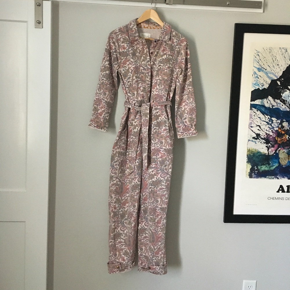 Jumpsuit by Anthropologie - dusty rose - size S